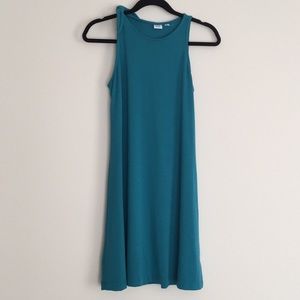 GAP sleeveless dress- blue/green